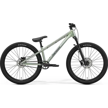 Horské kolo MERIDA DIRT 500 Grey/Green Clear Coat(Silver) L