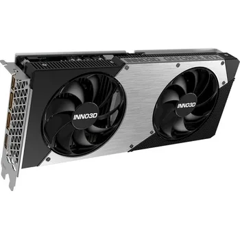 Grafická karta INNO3D NVIDIA GeForce RTX 5060 X2 OC (N50602-08D7X-195070N) Černá/stříbrná