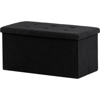 Taburet Taburet AFRODITE s úložným prostorem — manšestr, více barev Černá