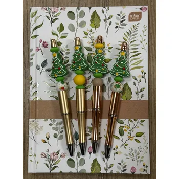 Vánoce Vánoční propiska stromeček - Barva Zlatá