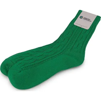 Dámské ponožky Vlněné ponožky mongolské unisex - 4 zelená