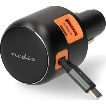 Nabíječka do auta | 60 W | 2.4 / 3.0 A CCH1C1A60WBK Nedis