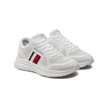 Dámské tenisky Tommy Hilfiger Sneakersy Modern Runner Knit Evo Ess FM0FM05245 Bílá 42