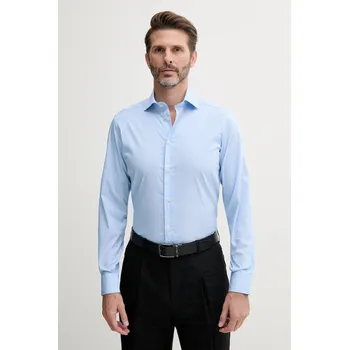 Pánská košile Košile United Colors of Benetton 5JUEUQ04D modrá 50X, vel. XXL