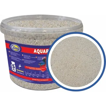 Dekorace jezírka AQUA NOVA Přírodní říční písek 0,8-1,2mm 5kg