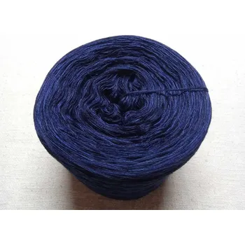 Příze Hedvábná Royal 3-nitka 1000m s hedvábím (Antracitové klubko s hedvábím Hedvábná Royal)