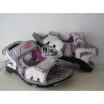 Chlapecké sandály Sandálky SANTÉ RN/113 White-Grey-Purple Velikost: 34