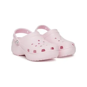 Dámská obuv Nazouváky Crocs Classic Platform Pearl Clog 211231 Růžová 41_42