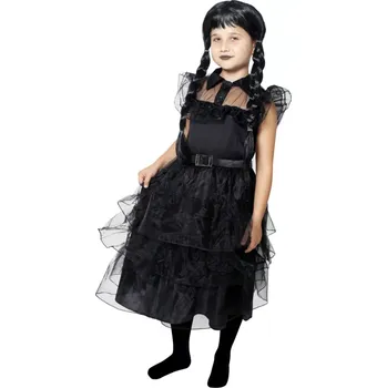 Dětský kostým Wednesday - plesové šaty