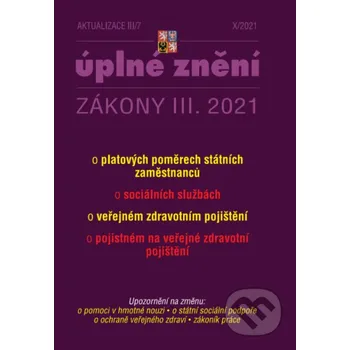 Aktualizace III/7 - veřejné zdravotní pojištění - Poradce s.r.o. Poradce s.r.o.