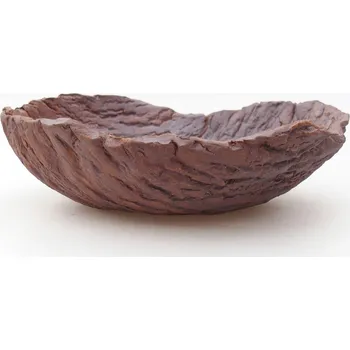 Květináč Keramická Skořápka 19,5 x 18 x 6,5 cm hnědá