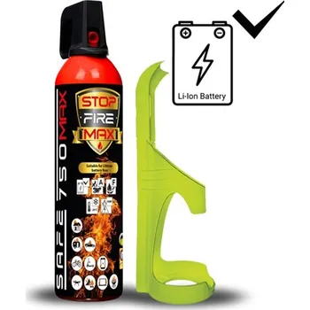 Hasicí přístroj 06560872 Hasicí sprej SAFE MAX 750ml pěnový + držák 75F