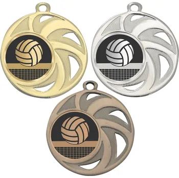 Volejbal medaile DI4503-LAC023 Zde napište text na štítky a součet zadejte do košíku. Více informací viz.POPIS v dolní části.