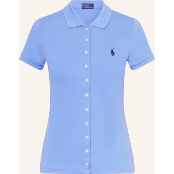 Dámská košile Polo Ralph Lauren Dámská Polokošile Z Piké, modrá, 40