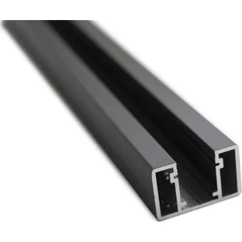 Plot PILECKÝ Lišta pro lamely ALUPASS CLASSIC AL 1800 x 30,25 x 48 mm RAL 7016 antracit