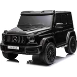 Dvoumístný džíp Mercedes G63 AMG 4x4 s 2,4G dálkovým ovládáním, 4x200W, 2x24V/7Ah, černá metalíza