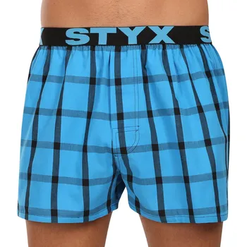 Trenýrky Pánské trenky Styx sportovní guma vícebarevné (B0101) L Možnost vrácení zboží ZDARMA do 120 dnů!