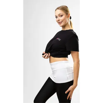 VFstyle Ledvinový pás Bamboo, bílý Velikost: XS