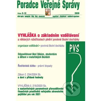 Poradce veřejné správy č. 9-10/2020 - Kolektiv autorů Poradce s.r.o.
