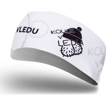 Čepice COLLM Čelenka pro otužilce KOULE v LEDU bílá