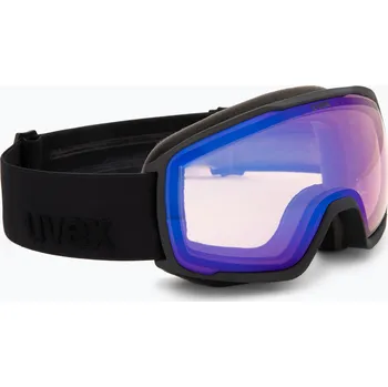 Lyžařské brýle UVEX Victorious S V black matt/vario blue mirror