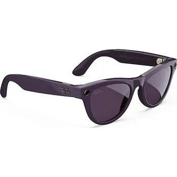 Virtuální realita Meta RAY-BAN Meta Skyler (Standard) Smart Glasses (Gen 2) - Shiny Mystic Violet, Clear to Amethyst T