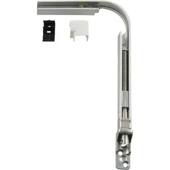 Okno HAUTAU FL190 úhlová vřetenová převodovka 201 E ohýbací krycí víčko bílé, pravé