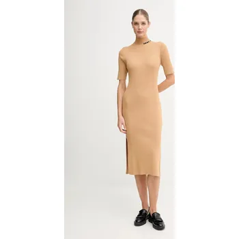 Dámské šaty Šaty Dkny DJ5R0751 zelená 19X, vel. S