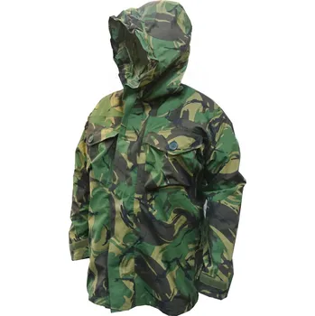 Ochranné vybavení na lov a střelbu Bunda britská nepromokavá s kapucí MK1 SMOCK MVP DPM použitá Bunda britská nepromokavá s kapucí MK1 SMOCK MVP DPM použitá vel. 180/104