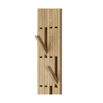 Věšák Lamele 3D Lamelový věšák - 285 x 2750 x 46 mm, (MDF), DUBOVÁ DÝHA