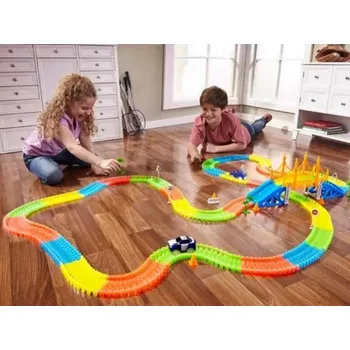 autodráha Svítící autodráha Magic Tracks - velká + autíčko