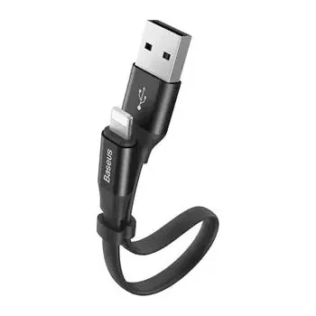 Datový kabel Baseus CALMBJ-B01 Nimble Kabel Pro Apple 23cm Black