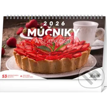 Doplněk ke knize NOTIQUE Stolový kalendár Múčniky a sladkosti 2026 - Notique Notique