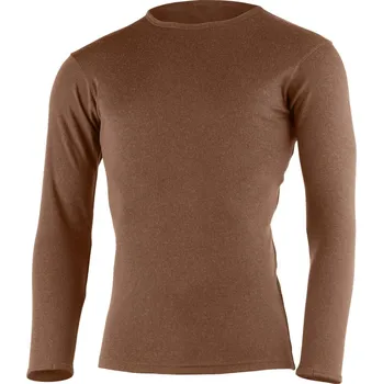 Pánská mikina Lasting pánská merino mikina BELO hnědé Obleceni LASTING pánské: 2XL