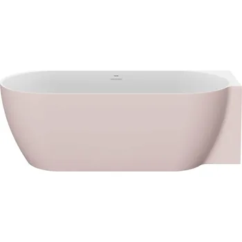 Vana RAVAK Vana Ravak Freedom Corner II Tec 175x86 oválná akrylátová volně stojící, alabaster pink/bílá, krytka odtoku bílá, pravá, CC81600000 CC81600000