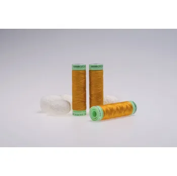 Nit Hedvábná nit, 50m, žlutá 0121, sartor.cz