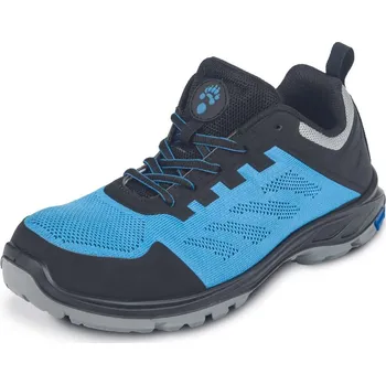 Pracovní obuv PANDA ENERGY S1PS LG SR / Bezpečnostní polobotka S1PS - černá/modrá 48