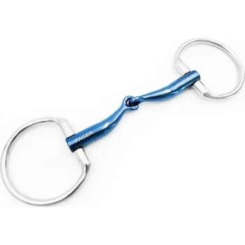 Udidlo pro koně Udidlo olivové jednou lomené FSS™ Titanium Fanny Fager 11,5 cm