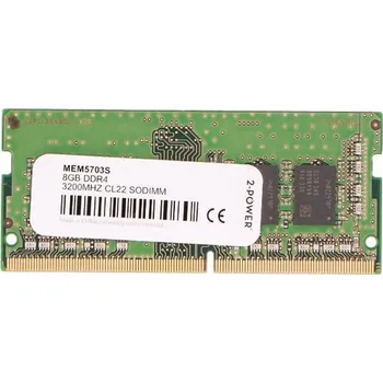 Operační paměť 2-Power 8GB DDR4 3200MHz PC4-25600 CL22 SODIMM