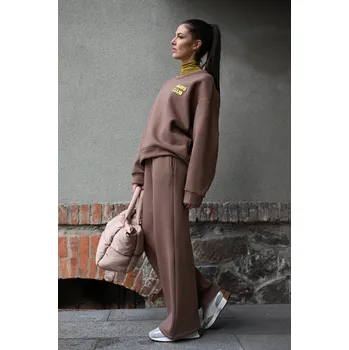 HNĚDÉ TEPLÉ TEPLÁKY DÁMSKÉ PECA del SOL