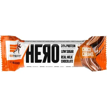 EXTRIFIT Hero Protein Bar 31% choco caramel 65 g