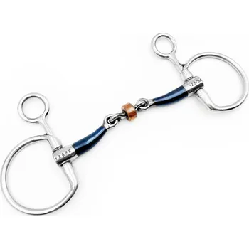 Udidlo pro koně Udidlo Baucher dvakrát lomené Sweet Iron Julia Fager 14,5 cm