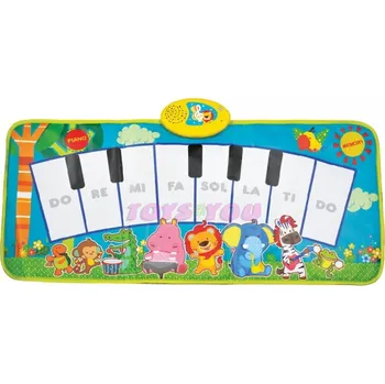 Hrací deka Piano hrací koberec 16910 80 x 35 cm