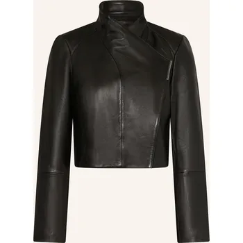 Ted Baker Dámská Kožená Bunda Riyoze, černá, 38