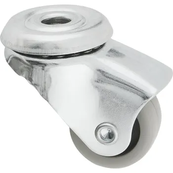 Pojezdové kolečko Walteco Přístrojové kolečko průměr 25mm, otočné s otvorem, nosnost 20kg