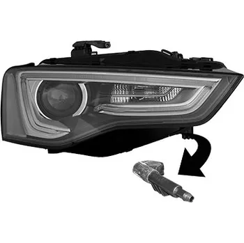 Osvětlení automobilu Světlomet VAN WEZEL 0384984M