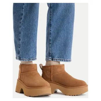 Dámská zimní obuv Ugg Sněhule W Classic Ultra Mini Heights 1158311 Hnědá 40