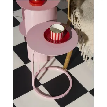 Konferenční stolek Sinsay - Kovový Stolek - růžová - 291GG-30X - 291GG-30X-ONE