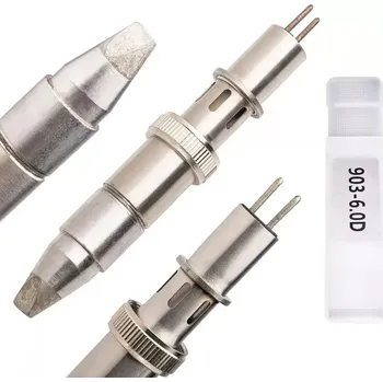 Páječka Náhradní pájecí hroty YIHUA 903 pro stanici 939D+IV 300W, přímožhavené typ hrotu 903-6.0D