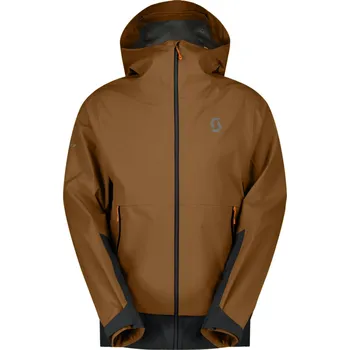 Cyklistická bunda SCOTT voděodolná bunda - DRYO PRO 2.5L - hnědá